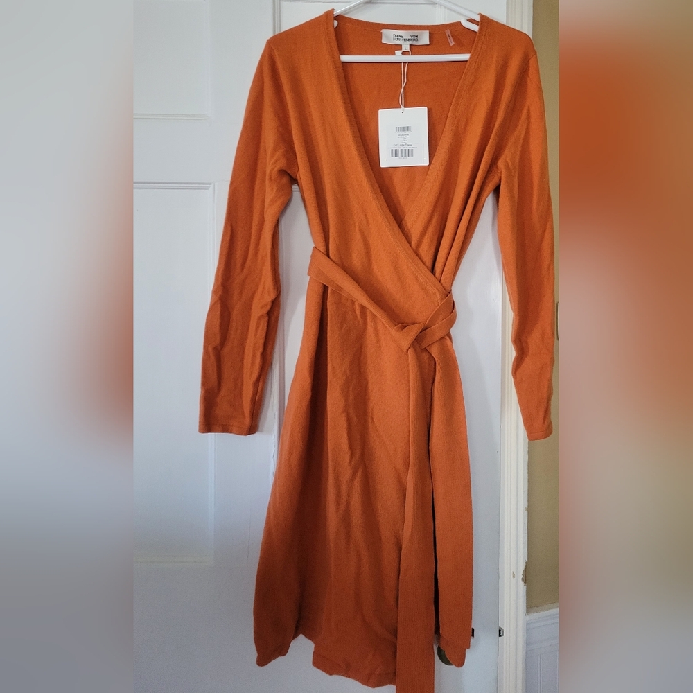 Diane Von Furstenberg Cashmere Wrap Dress